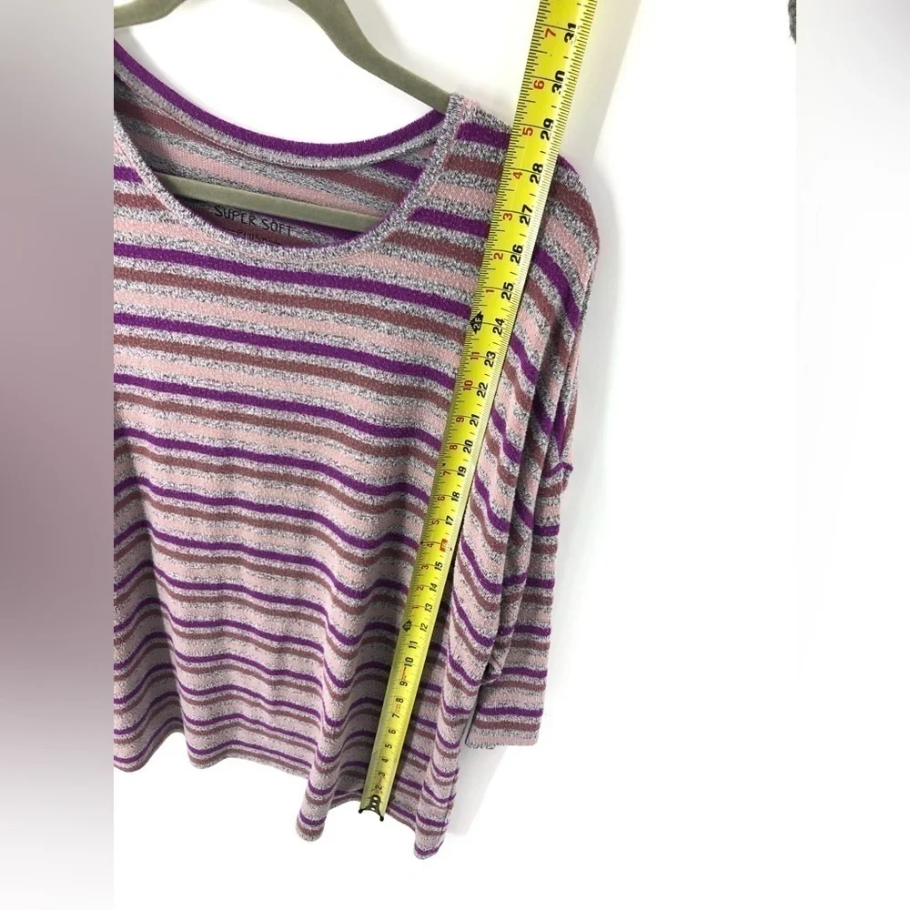 Torrid Super Soft Top Womens 1X Stretch Comfy Lounge Plush Casual Boho Capsule - Picture 8 of 9